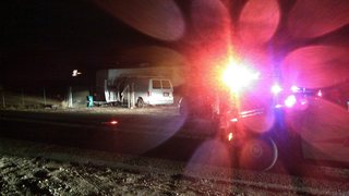 Two suspects arrested after crashing stolen...