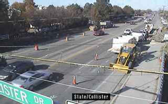 State and Collister construction project to impact traffic, restrict turns
